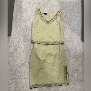 Rare Donna Morgan Linen Set